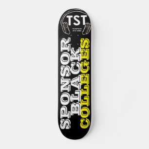 SPONSOR SCHWARZE HÖRSCHULE Skateboard
