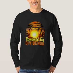 Sponsoring durch Dividendenbörsenhändler T-Shirt