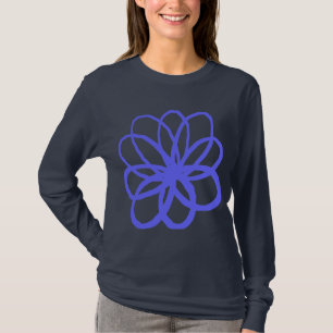Spontane Blume - Electric Blue T-Shirt
