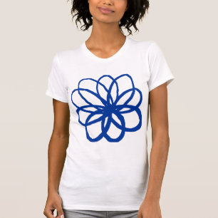 Spontane Blume - Navy Blue T-Shirt
