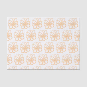 Spontane Blume - Sand Seidenpapier