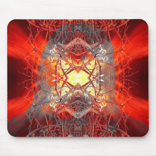 Spontane menschliche Verbrennung Mousepad (Vorne)