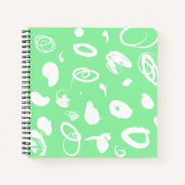 Spontanes Design SpiralNotebook Notizbuch