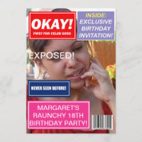 Spoof mag Celebrity Klatsch Brauch zum Geburtstag 