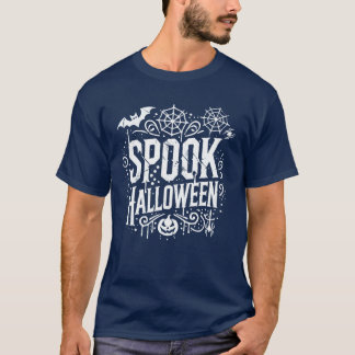 Spook Halloween Design Junge T-Shirt