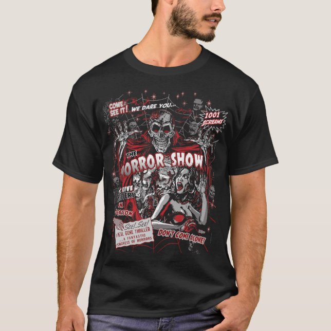 Spook Horror Red Variant Unisex T - Shirt anzeigen (Vorderseite)