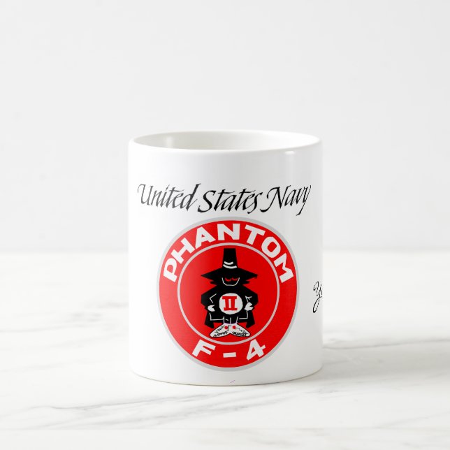 SPOOK PATCH, F-4, "Phantom" Tasse (Mittel)