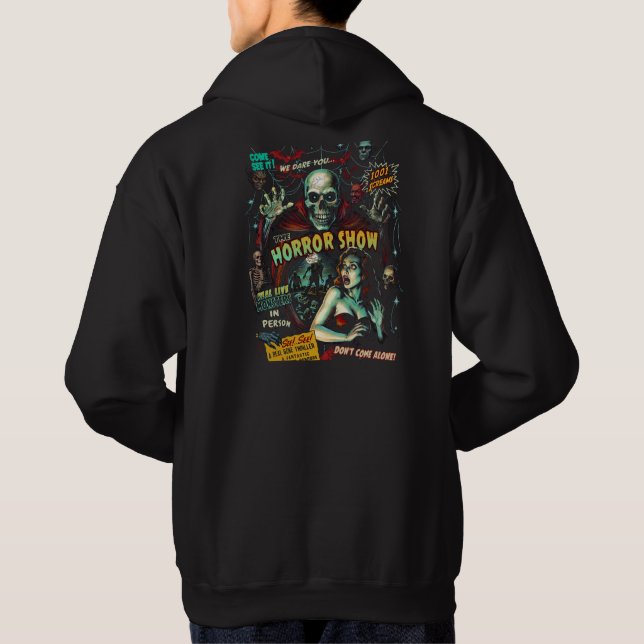 Spook Show Horror Hoodie - (Schwarz) (Rückseite)