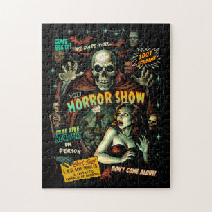 Spook Show Horror Jigsaw Puzzle