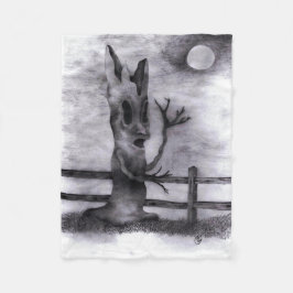 "Spook Tree" Fleecedecke