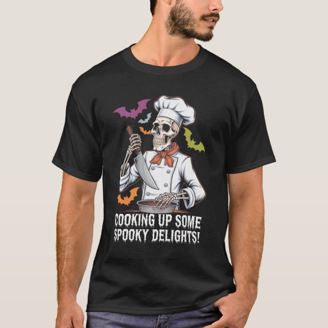 Spooker Koch in Aktion T-Shirt (Vorderseite)