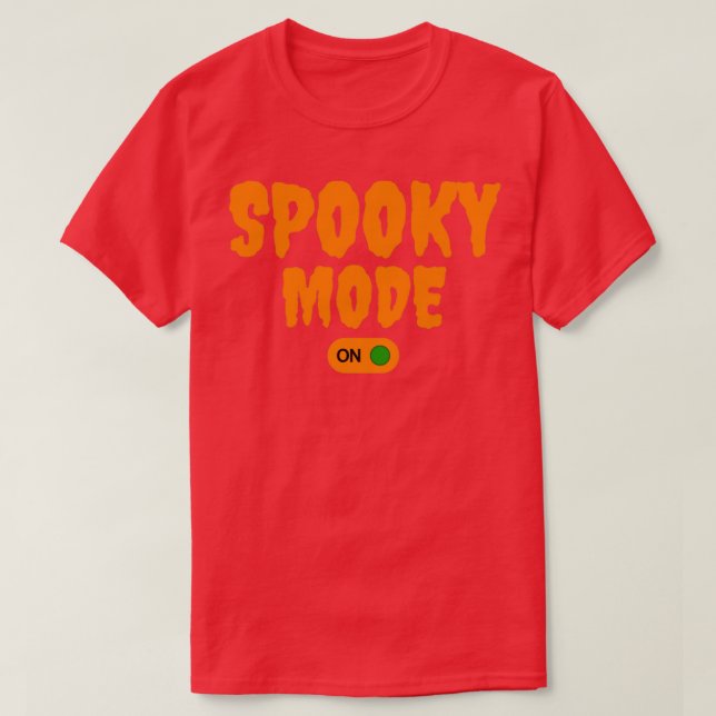 Spooker-Modus auf1 T-Shirt (Design vorne)