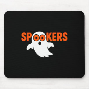 Spookers Funny Ghost Occult Horror Halloween Mousepad