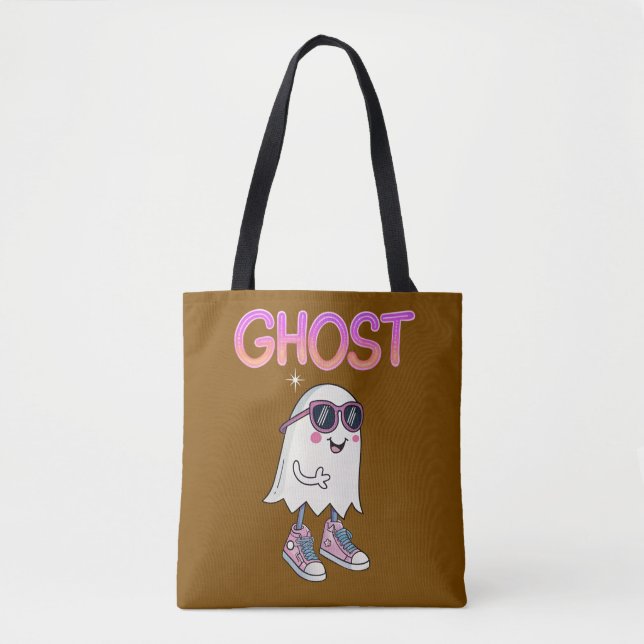 Spookes, aber Cooles Ghost-T-Shirt (Vorderseite)