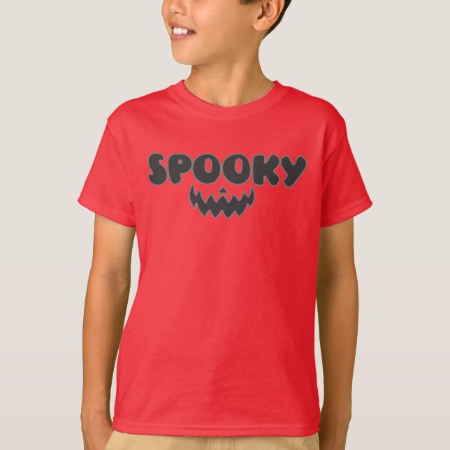 Spookes Halloween-Kostüm für Jungs-T - Shirt (Vorderseite)