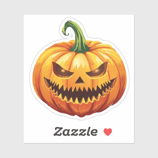 Spookes Halloween-Monster Aufkleber (Blatt)