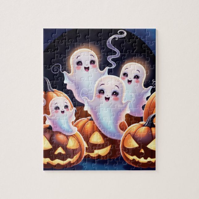 Spookes Halloween-Puzzle-Abenteuer Puzzle (Vertikal)