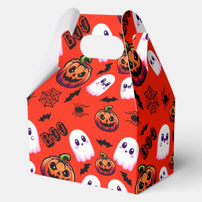 Spookes Nachtfallmuster Geschenkschachtel (Rückseite)