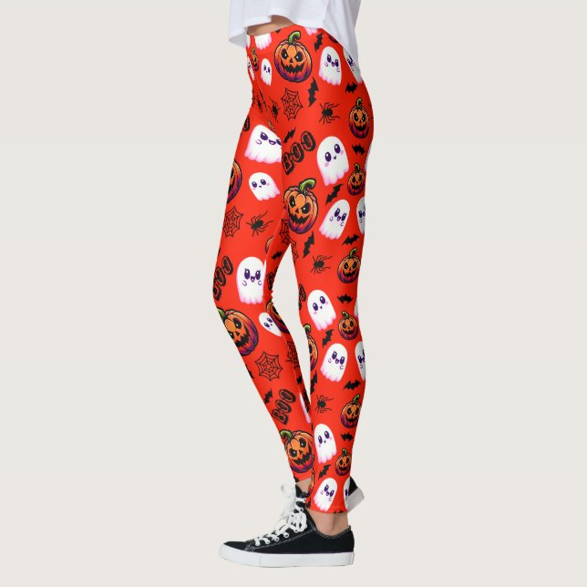 Spookes Nachtfallmuster Leggings (Links)