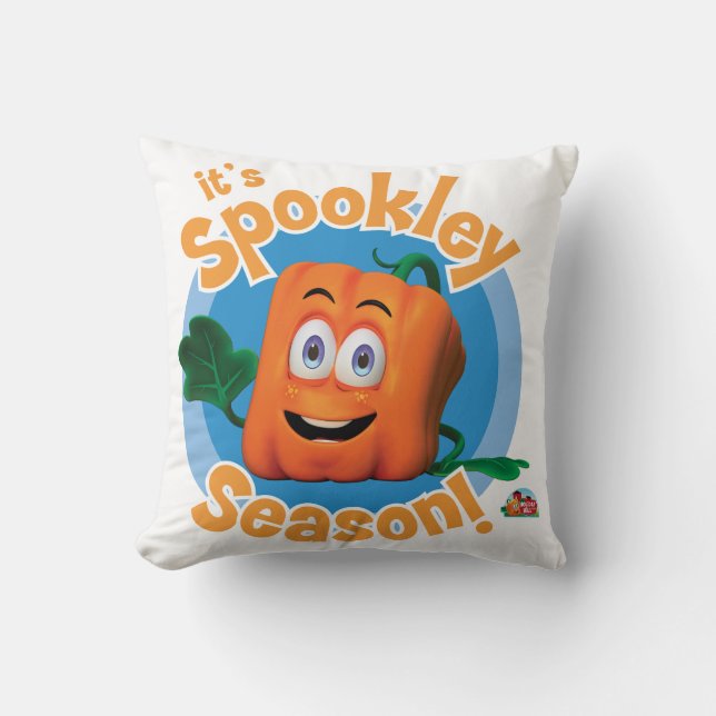 Spookley der Platz Pumpkin | Es ist Spookley Jahre Kissen (Vorderseite)