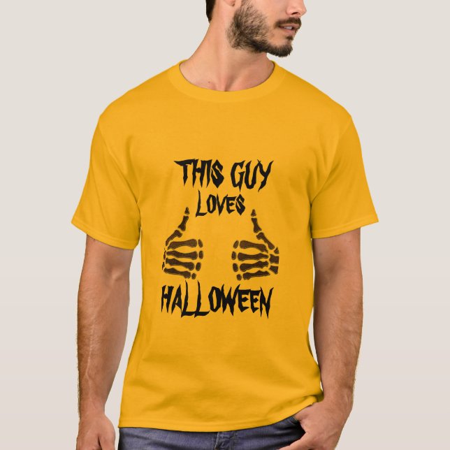 spooko diesen Typ Lieben halloween lustige beängst T-Shirt (Vorderseite)