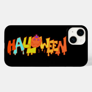 Spookoky Ghost Halloween Print Design iPhone Fall Case-Mate iPhone 14 Hülle