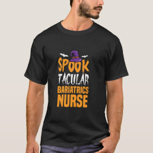 Spooktacular Bariatrics NurHalloween Bat Wings T-Shirt