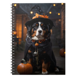 Spooktacular Bernese Dog: Ein Halloween-Howl-o-Wee Notizblock