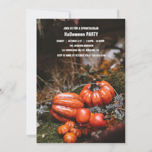 Spooktacular Dark Spuk House Halloween-Party I Einladung