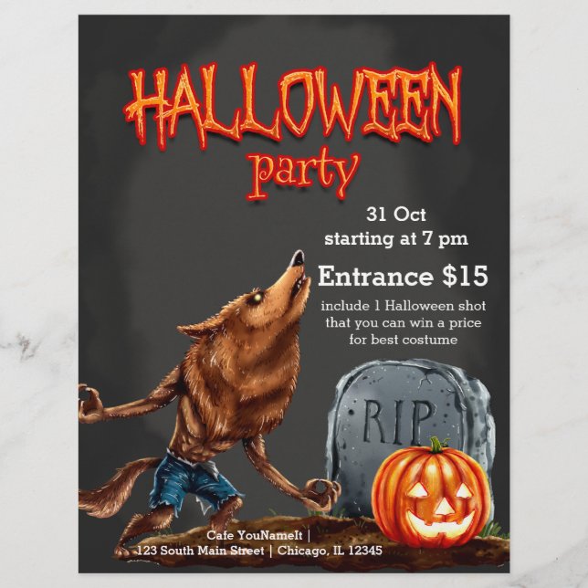 Spooktacular Flyer (Vorne)