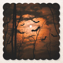 Spooktacular Full Moon Party Untersetzer