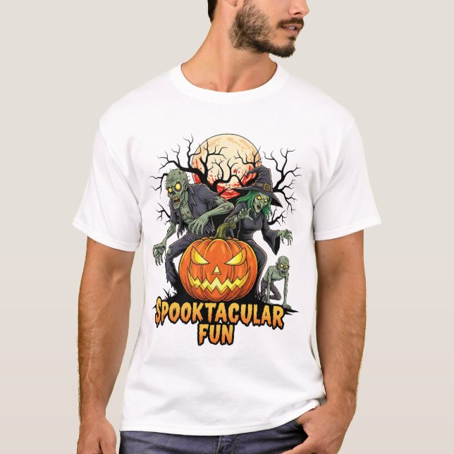 Spooktacular Fun Halloween Night Tee (Vorderseite)