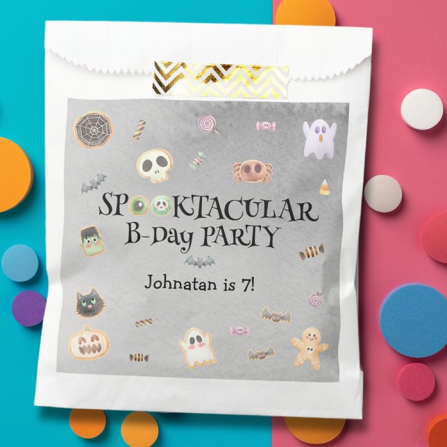 Spooktacular Geburtstagskinder Party Geschenktütchen (Von Creator hochgeladen)