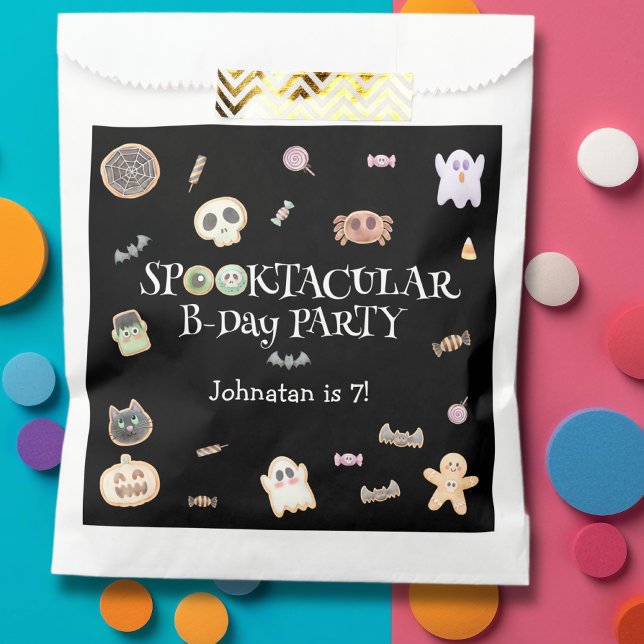Spooktacular Geburtstagskinder Party Geschenktütchen (Von Creator hochgeladen)