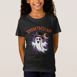 Spooktacular Ghost kids Halloween T - Shirt