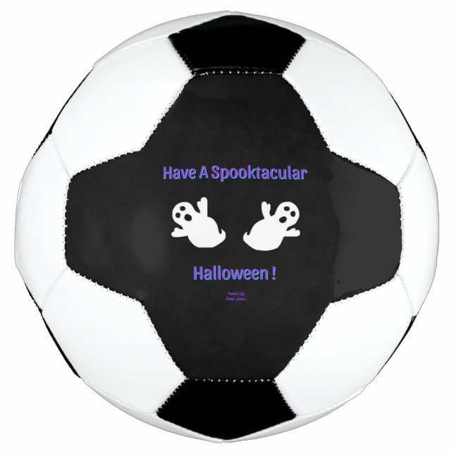 Spooktacular Ghosts Fußballball Fußball (Vorderseite)