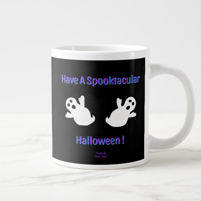 Spooktacular Ghosts Jumbo-Tasse (Rechts)