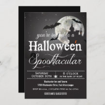 Spooktacular Halloween Costume Party