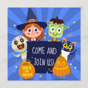 Spooktacular Halloween Costume Party Einladung