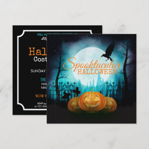 Spooktacular Halloween Costume Party   Einladung