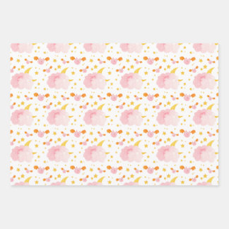 Spooktacular Halloween-Muster Geschenkpapier Set