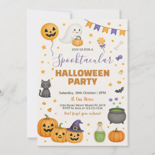 Spooktacular Halloween-Party Einladung
