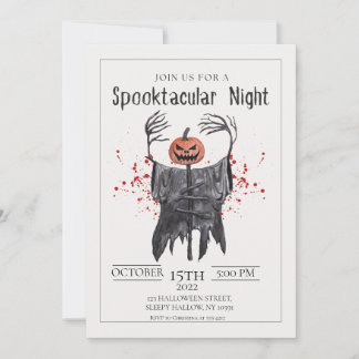 Spooktacular Halloween-Party Einladung