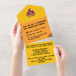 Spooktacular Halloween-Party Einladung