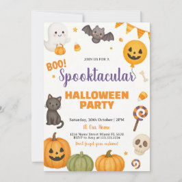 Spooktacular Halloween-Party Einladung