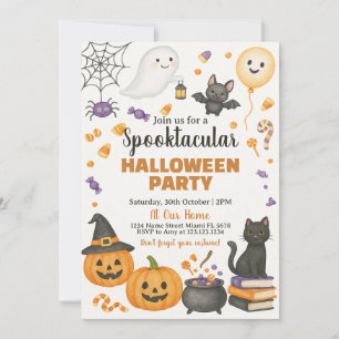 Spooktacular Halloween-Party Einladung