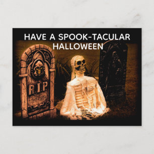 Spooktacular Halloween Postkarte