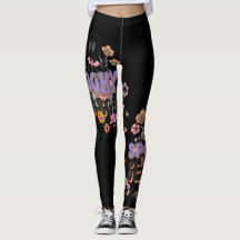 Spooktacular Niedlich Ghost Hal Multiprint Legging