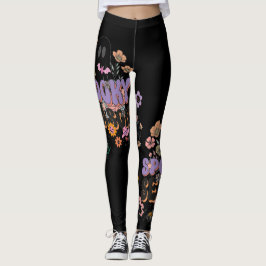Spooktacular Niedlich Ghost Hal Multiprint Legging Leggings