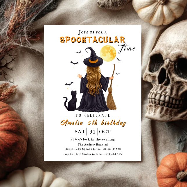 spooktacular Party Halloween Einladung (Von Creator hochgeladen)